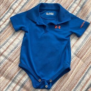Under Armour Royal Blue Infant Polo Bodysuit